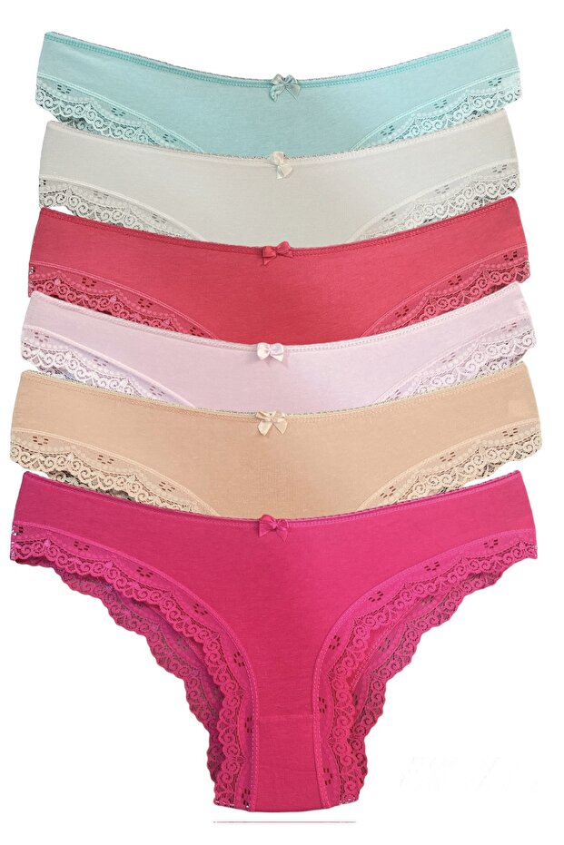 Lace Women's Panties 6 Pieces 3500