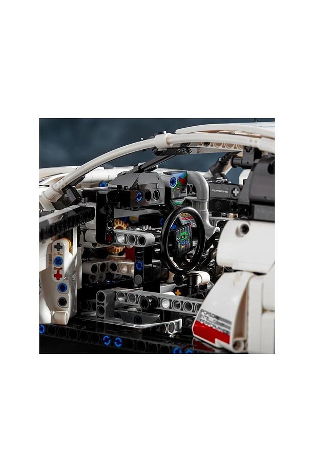 Technic 42096 Porsche 911 Rsr Yapım Kiti 1580 Parça- Çocuk Ve Yetişkin Için Koleksiyonluk - 8