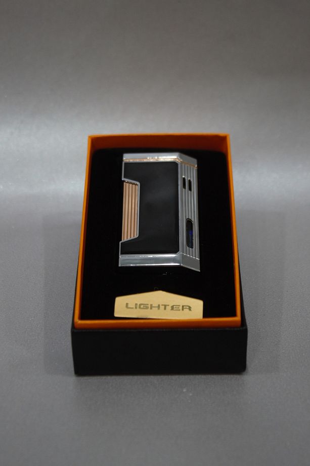 Double Torch Yüksek Ateşli Lüks Çakmak - 1
