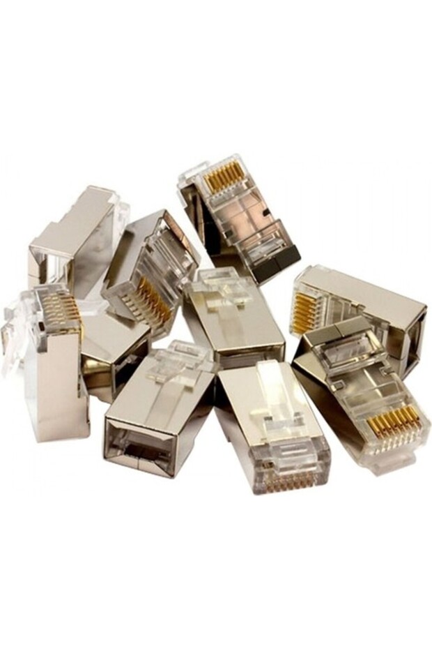 Hadron HD4526 Jack Cat6 Metal 100 Pieces Pack