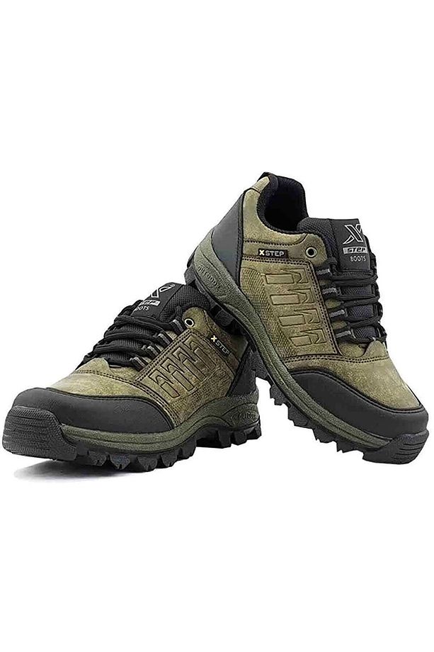 Kışlık Treking Unisex Haki Kısa Bot - 1