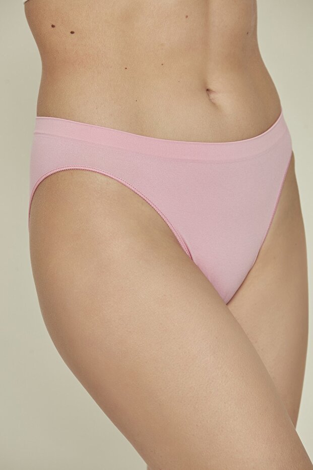 C13001 Seamless Slip Panties Pink Neon