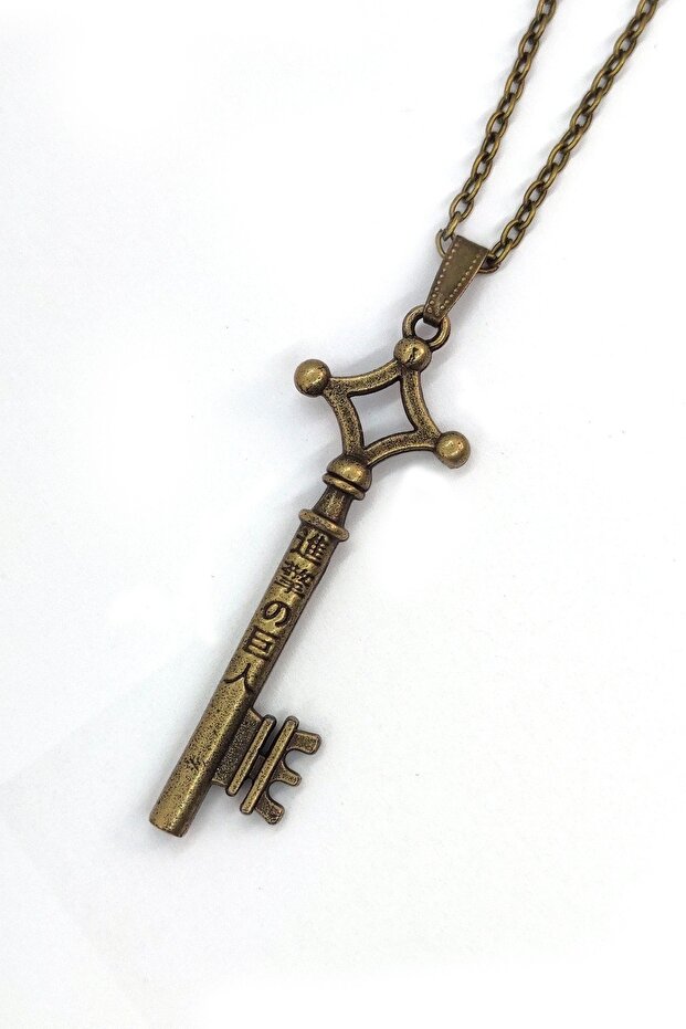 Attack On Titan Shingeki No Kyojin Eren Anahtar Kolye Klasik Asr - 4