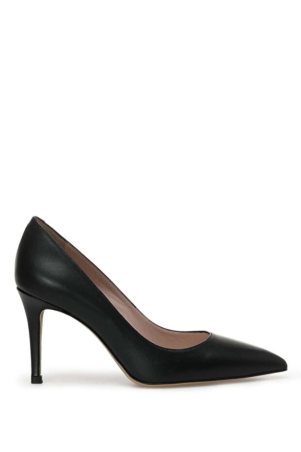 Naya 3Fx Beige Black Women's Heeled Shoes