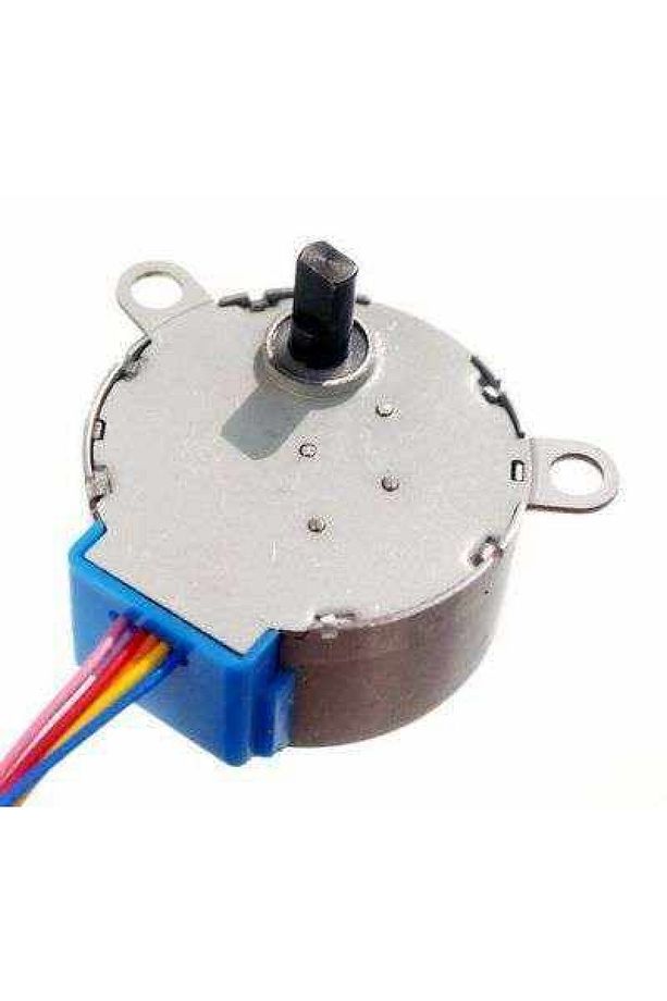 28 Byj-48 Redüktörlü Step Motor Ve Uln2003 Step Motor Sürücü Kartı Yeşil - 2