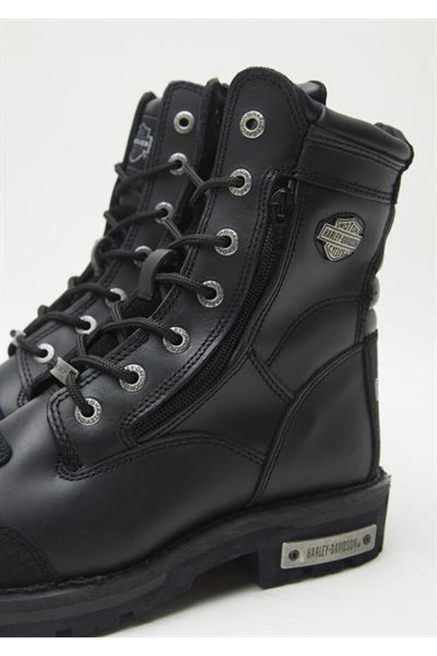 Harley-davidson Rıddıck Erkek Siyah Deri Bot - 6