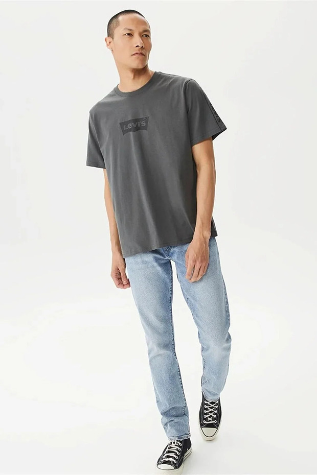 Cotton Normal Waist Narrow Leg Slim Fit 512 Jeans Men's JEANS PANTS A2087