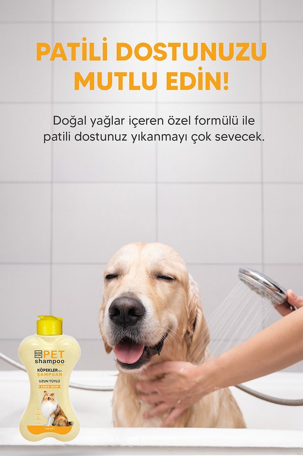Köpek Şampuanı - Uzun Tüylü - 400 ml - 3