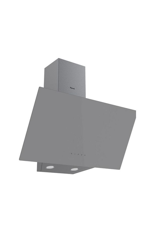 D079 TEK CAMLI DOK. 60 CM GRİ DAVLUMBAZ - 1