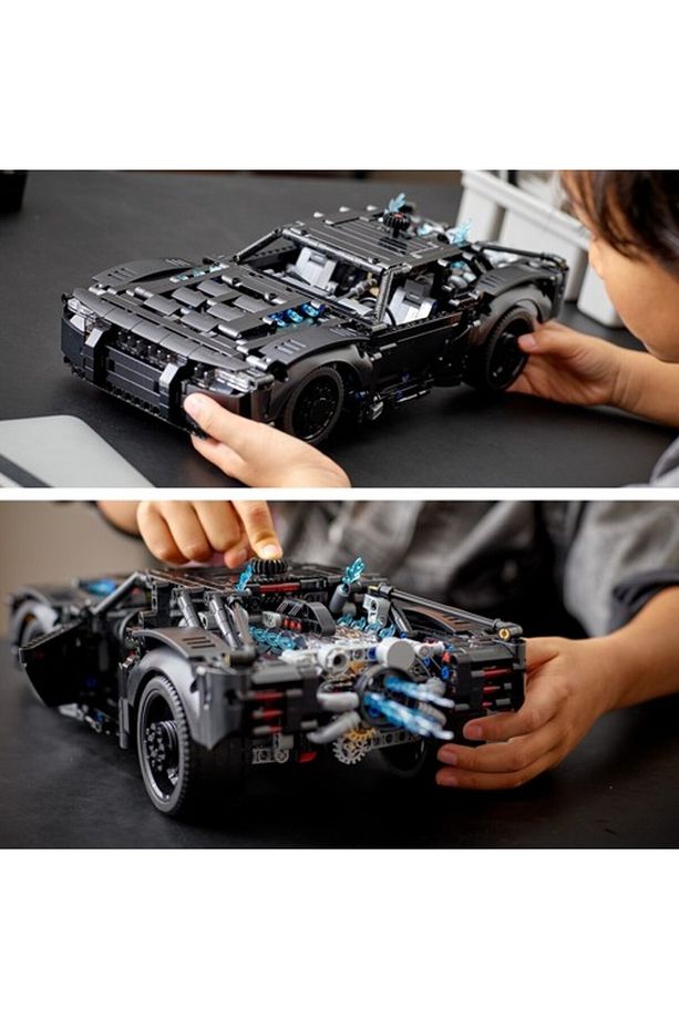® Technic BATMAN – BATMOBİL 42127 - Koleksiyonluk Araba Modeli Yapım Seti (1360 Parça) - 7