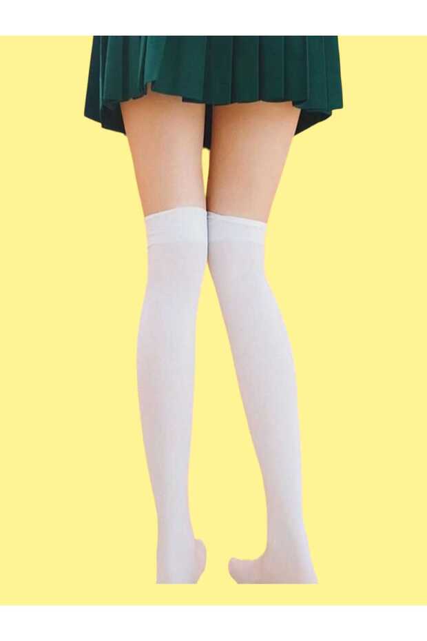 جوارب قطنية فوق الركبة - 5