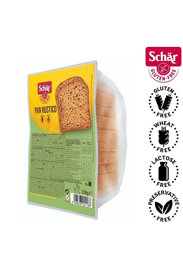 Pan Rustico Glutensiz Lifli Ekmek 250 gr 3 Adet - 2