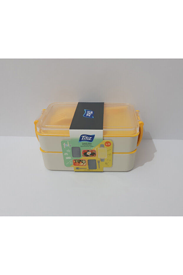 Double Layer Food Storage Container Lunch Box Lunch Box For School Office Picnic - 2