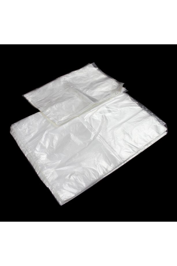 Şeffaf Naylon Torba (17x25 Cm) Kalın Buzdolabı Poşeti (100 Adet) - 6