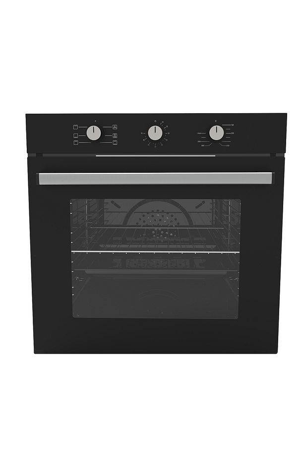 Siyah Nof 614 Ankastre Set [mod Nof-gls640-mfa614] - 4