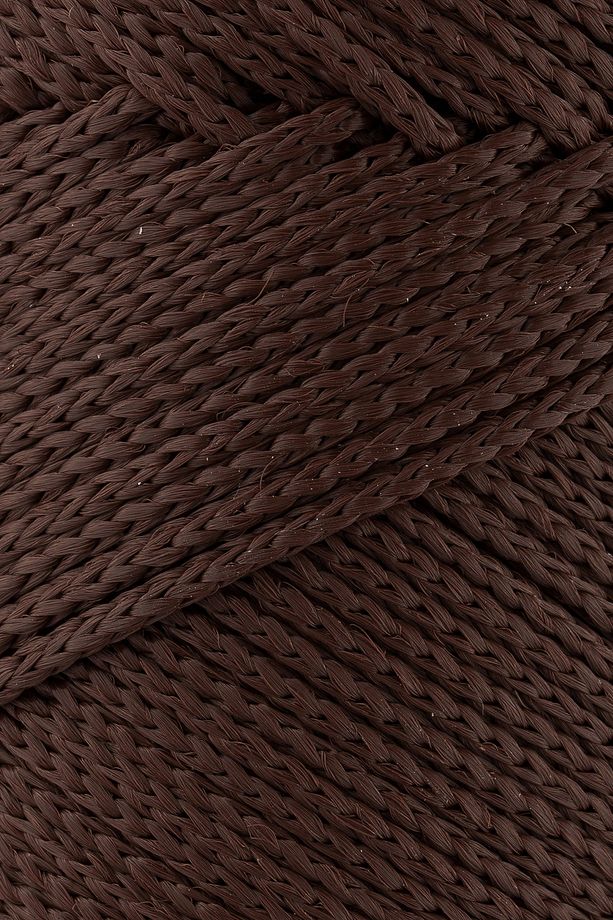 1.5 Mm - 100 gr Polyester Makrome Ipi Kahverengi 150 M Polyester Makrome Ip Supla Ip Ve Çanta Ipi - 3