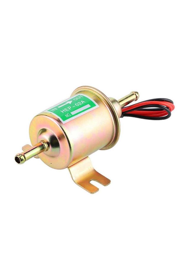 Üniversal Yakıt Pompası 12 Volt 1 Mpa 2.5 - 4 Psi Hep-02 Hep-02a - 5