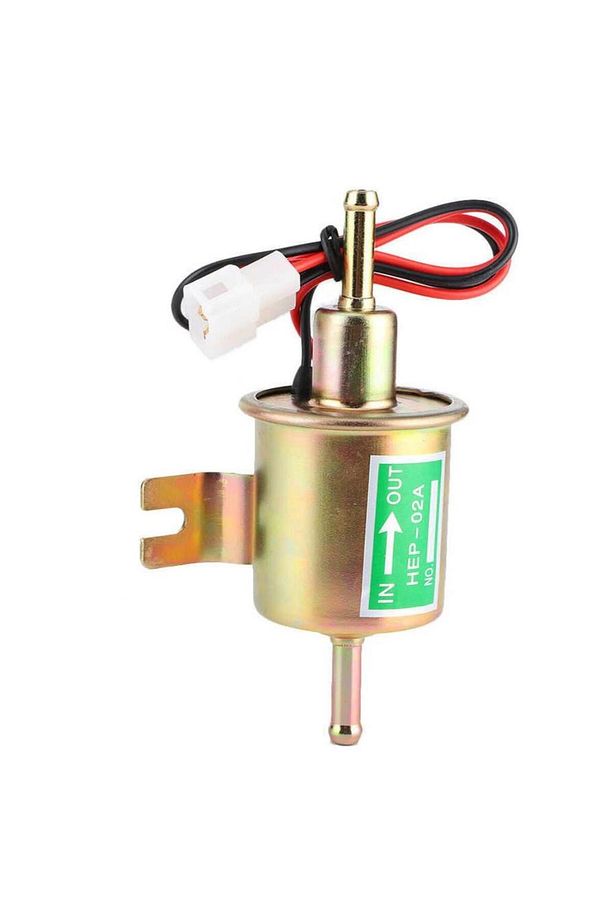 Üniversal Yakıt Pompası 12 Volt 1 Mpa 2.5 - 4 Psi Hep-02 Hep-02a - 6