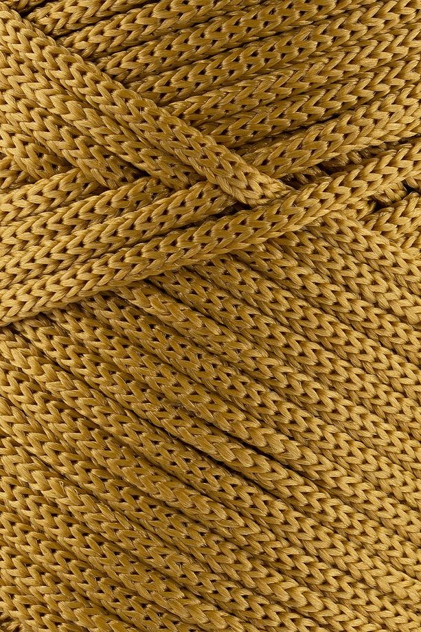 3 Mm - 250 gr Polyester Makrome Ipi Hardal 120 M Polyester Makrome Ip Supla Ip Ve Çanta Ipliği - 3