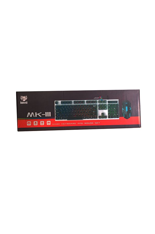 Led Işıklı Kablolu Gaming Klavye, Türkçe Q Oyuncu Klavyesi, Klavye Mouse Set - 4