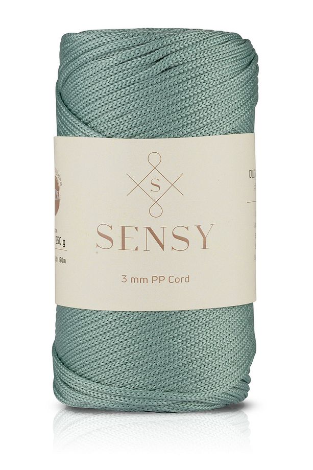 3 Mm - 250 gr Polyester Makrome Ipi Ada Çayı 120 M Polyester Makrome Ip Supla Ip Ve Çanta Ipliği - 1