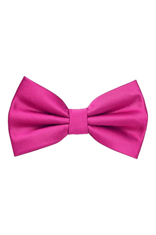 ربطة عنق من الساتان بلون سادة للرجال - 8