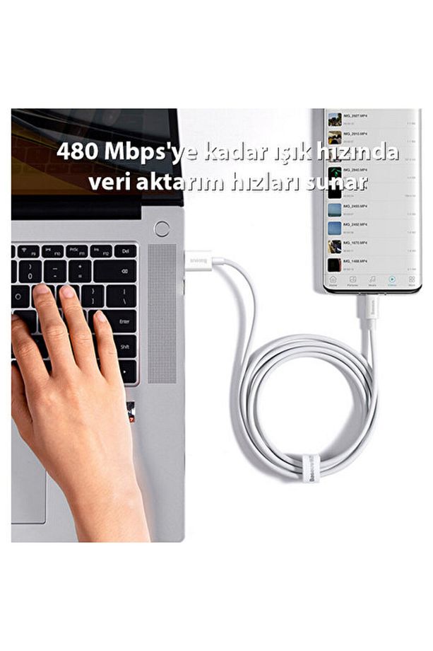 Superior Series Pd 100w Usb To Type-c Ultra Hızlı Şarj Ve Data Kablosu 1m - 3