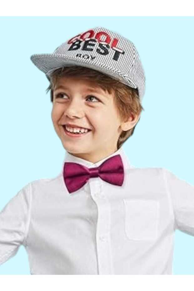 Boy's Satin Bow Tie - 5