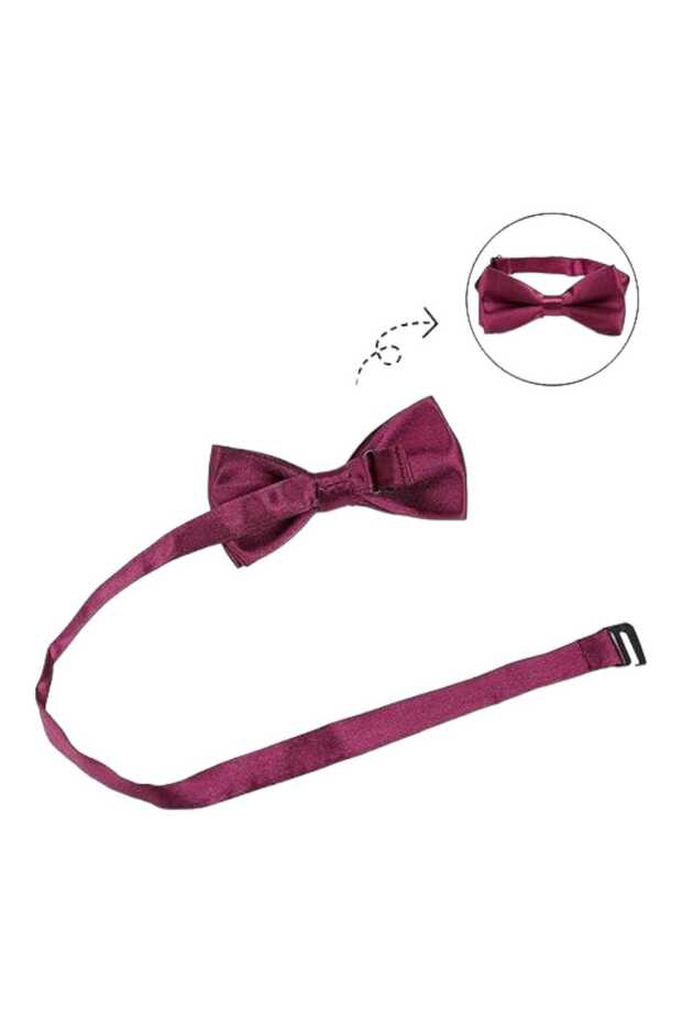 Boy's Satin Bow Tie - 7
