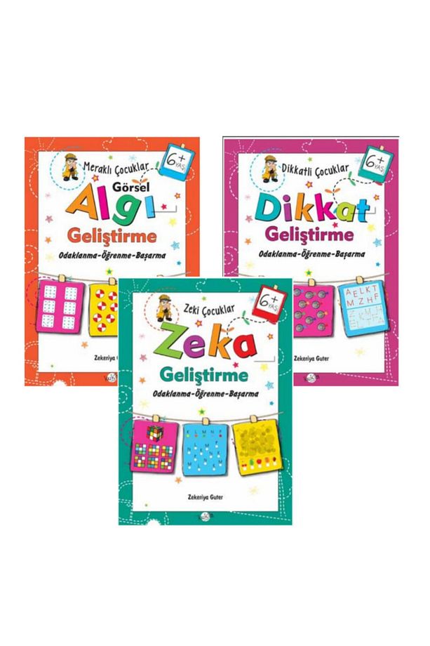 6 Yaş Dikkat Algı Zeka Güçlendirme Set - 1