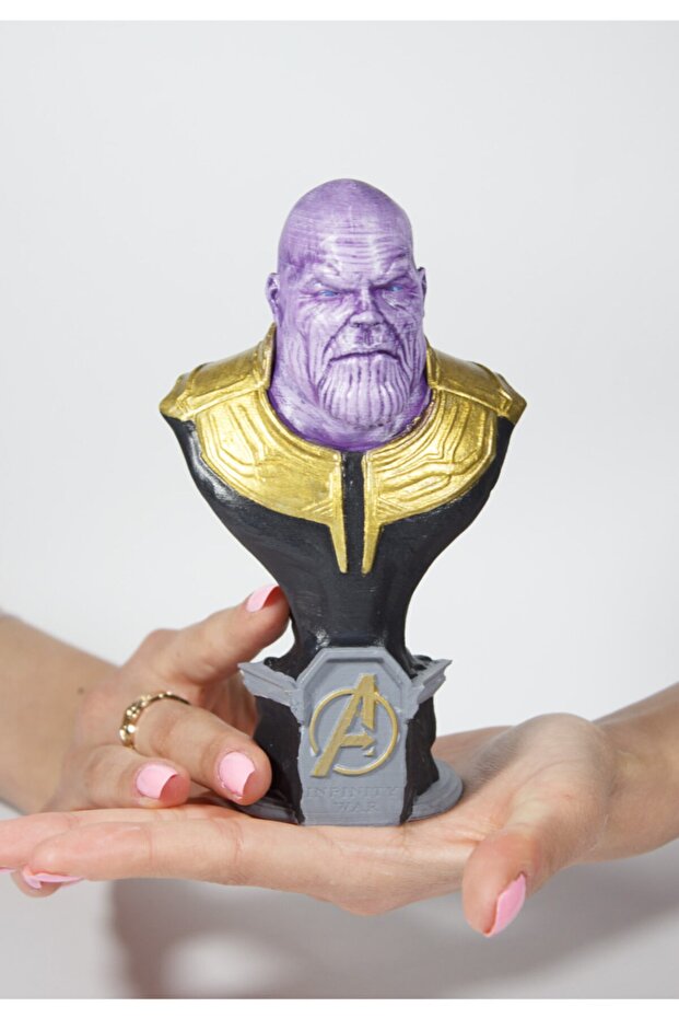 Thanos Büst / Figür - Marvel Comics - 15 cm - 4