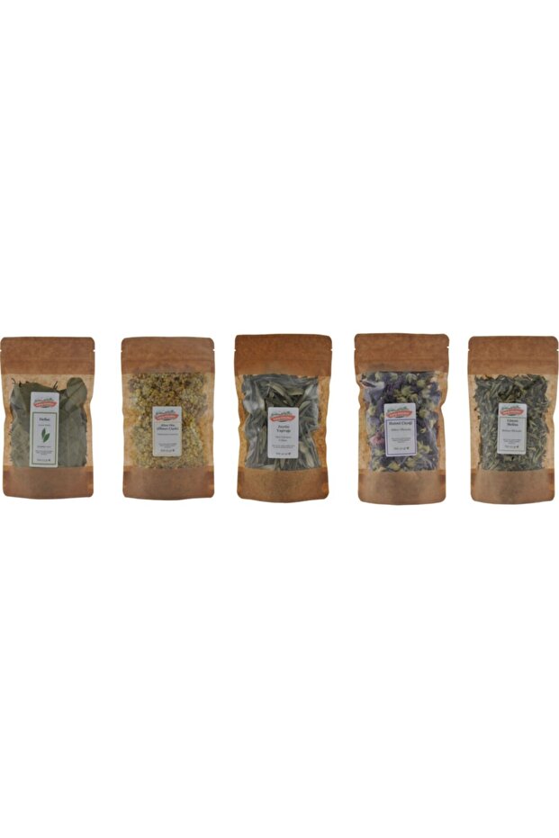 Natural Tea for Nature Lovers (Lemon Balm, Marshmallow, Olive Leaf, Golden Herb, and Bay Leaf)