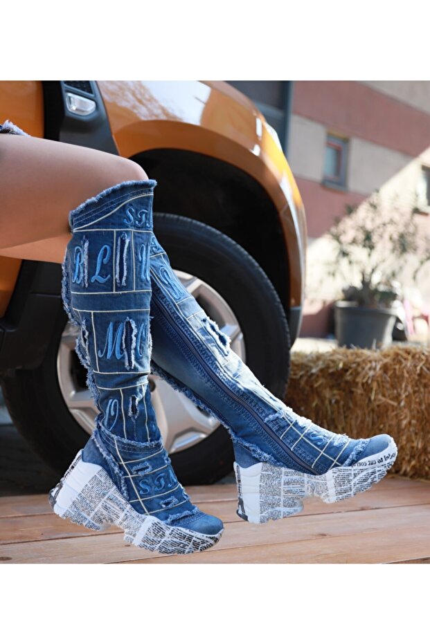 Kadın Kot Çizme - 2