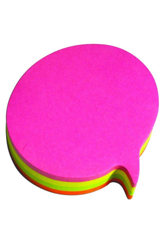 4 ألوان فقاعة الكلام 200 ورقة - 1