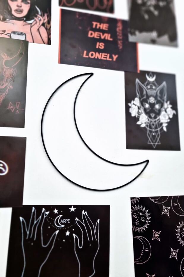 Tel Duvar Dekoru - Ay - 1