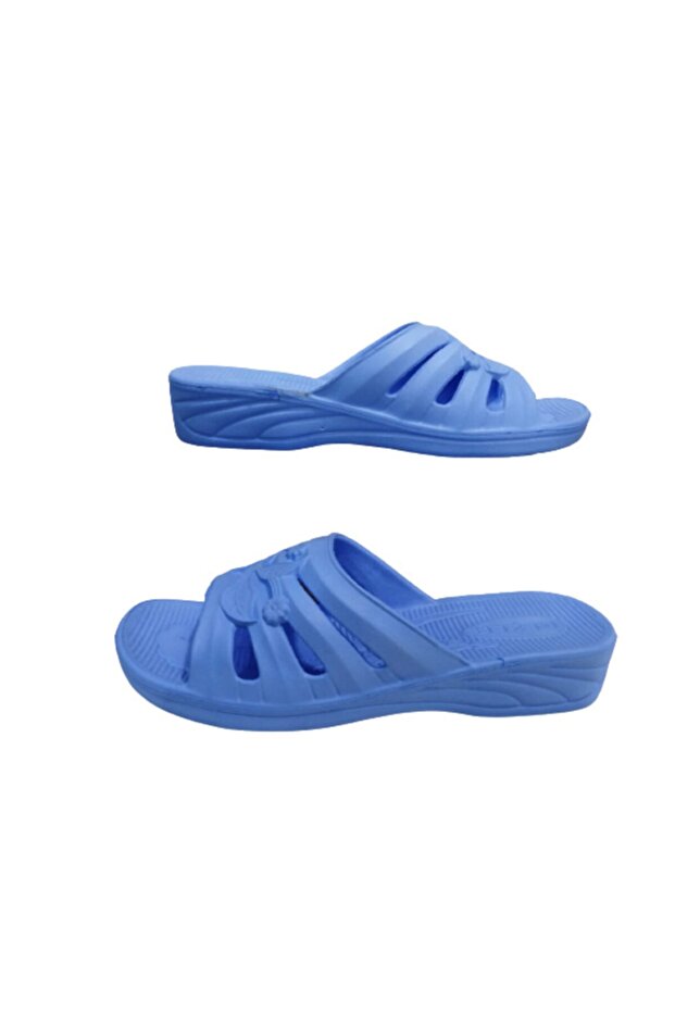 Ge918-10 Women's Blue Daily Slippers