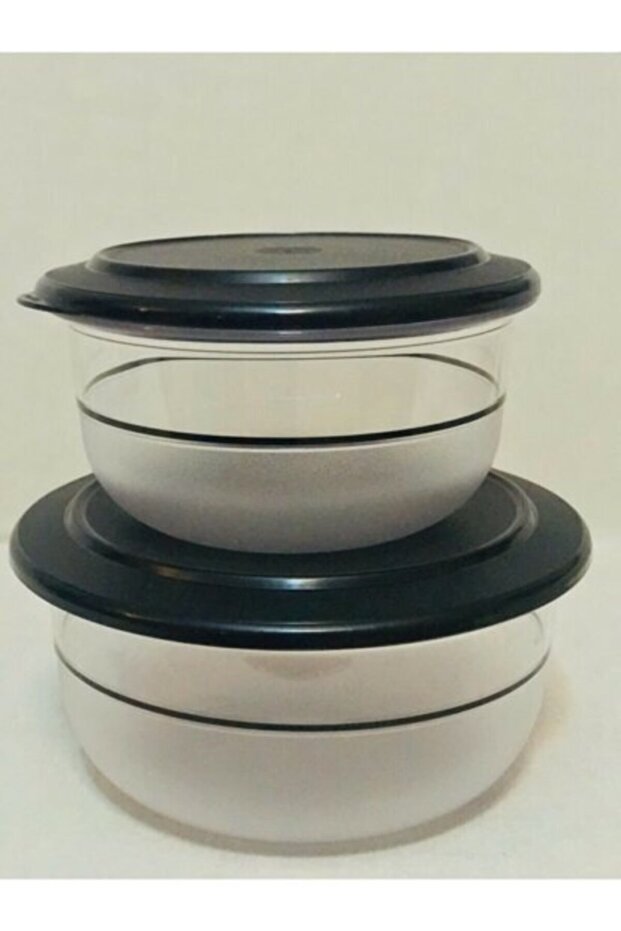 Kristalin Servis 2'li Set Siyah - 1