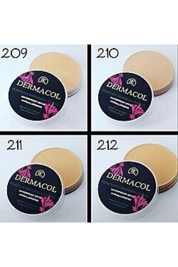 Leke Iz Dövme Yoğun Kapatıcı Fondoten Porselen Makyaj Kapatıcısı Açık Ten 210 2 Adet 90+90 Ml - 2