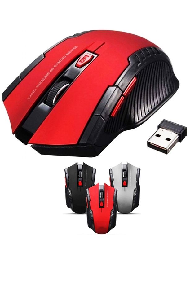 C-19 6 Tuşlu Gaming Oyuncu Wireless Kablosuz Mouse - 1