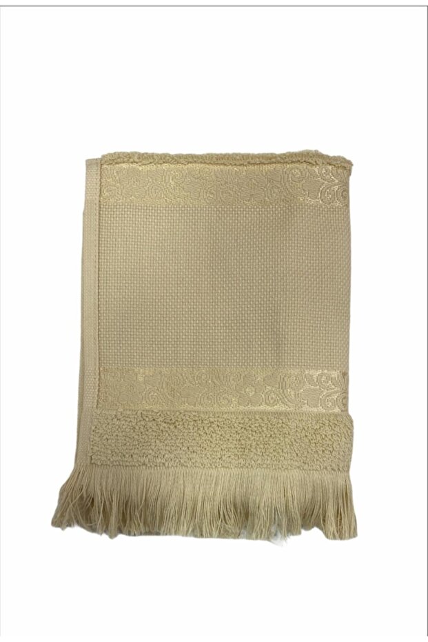 Small Velvet Etamine Towel 30x50 – Cappucino