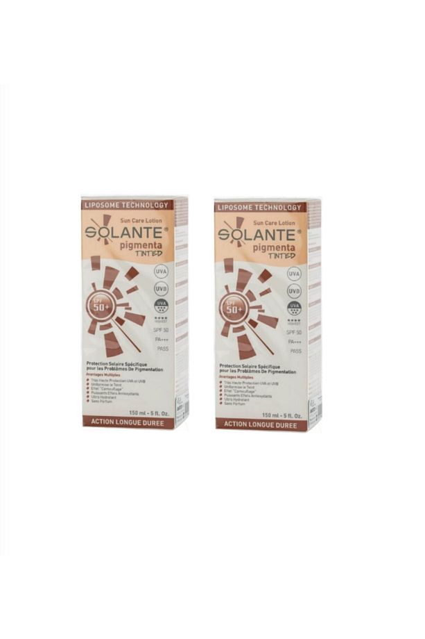 Pigmenta Tinted (renkli) Güneş Losyonu Spf 50+ Losyon 150 Ml X2 Adet - 1