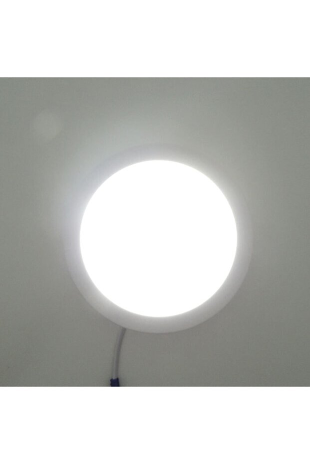 Yuvarlak Sıva Üstü Led Panel Armatür 12 Watt - 1