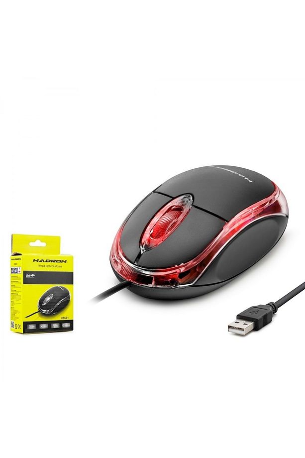 H5601 Usb Kablolu Optik Mouse Ledli - 2