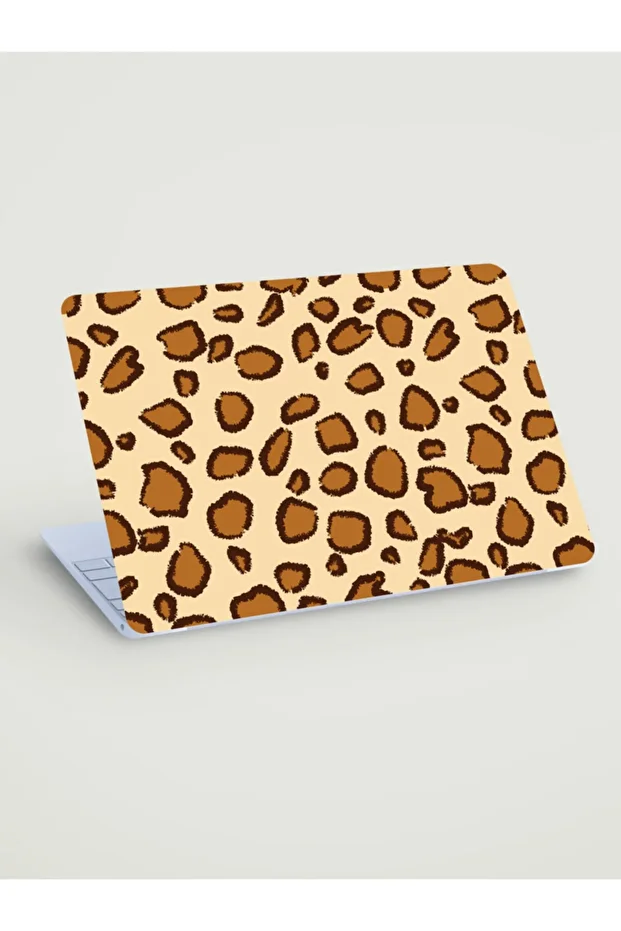 Leopar Desen Leopard Pattern  Macbook Üzerine Kaplama Için Sticker - 1