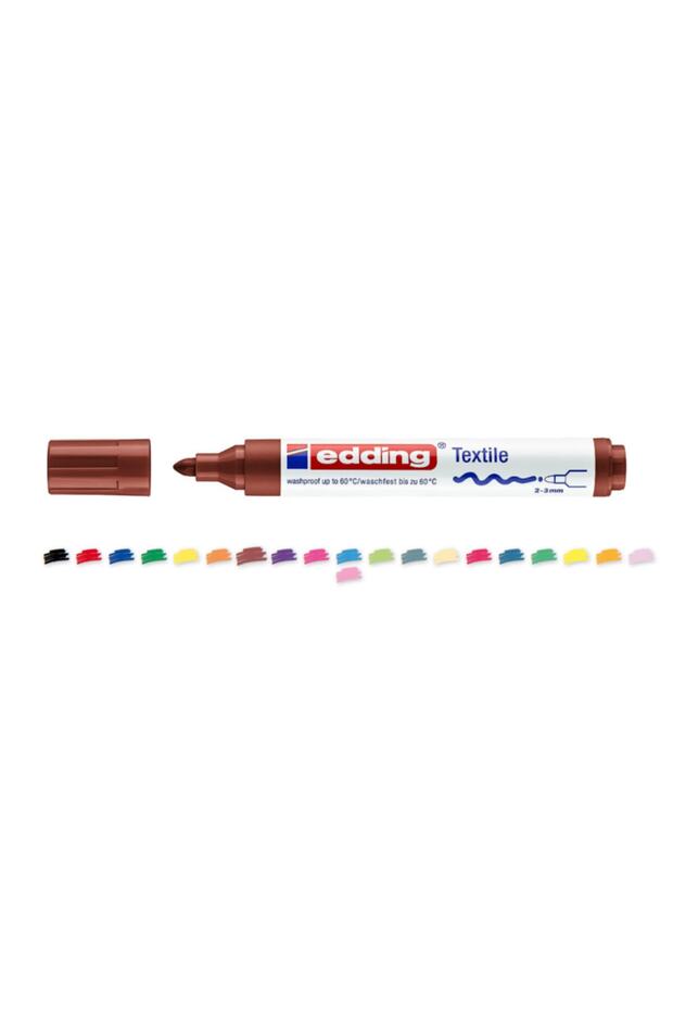 Textile Marker Fabric Painting Pen 2-3 Mm Brown