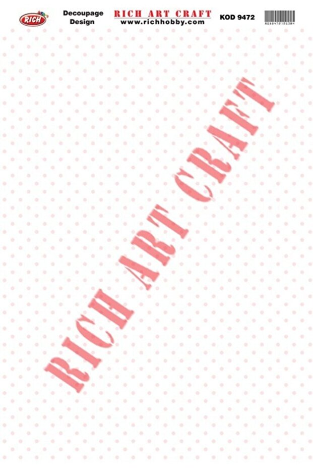Dekupaj Kağıdı 9472 - 1