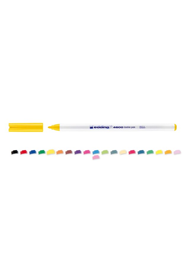 4600 Fabric Painting Pen 1.0mm Yellow