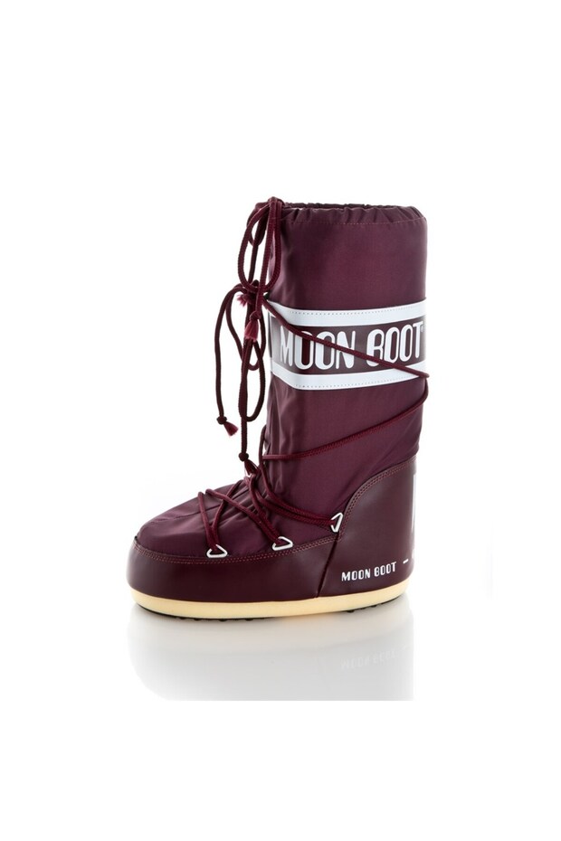 Nylon Burgundy Kar Botu & Bootie 463169 - 2
