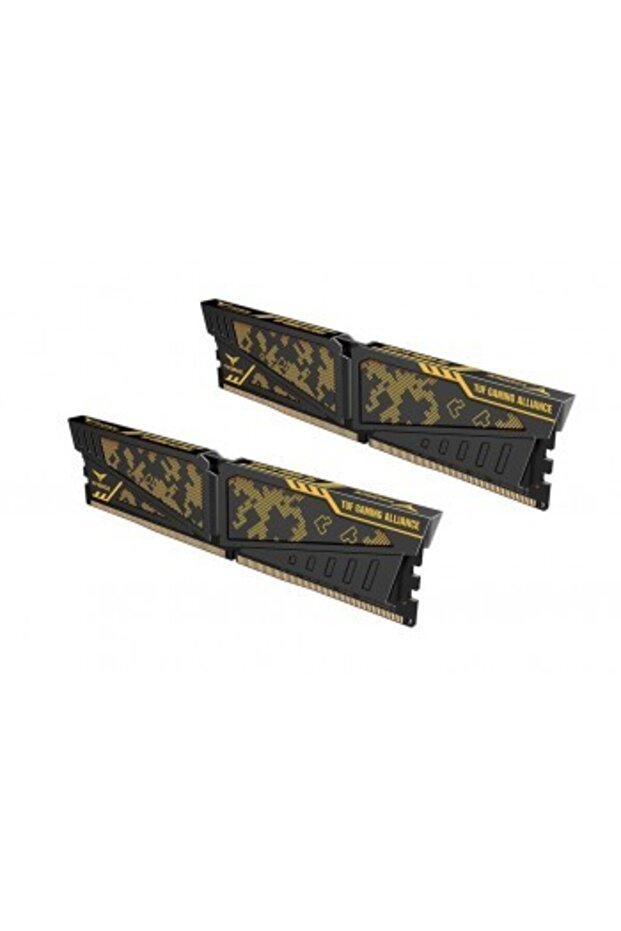 16 Gb Ddr4 3200 Mhz T-force Vulcan Tuf Yellow 8gx2 - 1