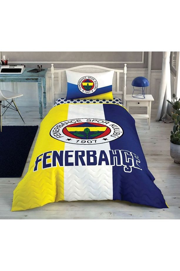 LİSANSLI FENERBAHÇE LOGO COMPLETE SET TEK KİŞİLİK - 1